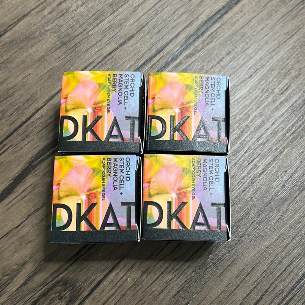 WLDKAT Orchid Stem Cell + Magnolia Berry Adaptogen Eye Gel NWT YOU GET 4